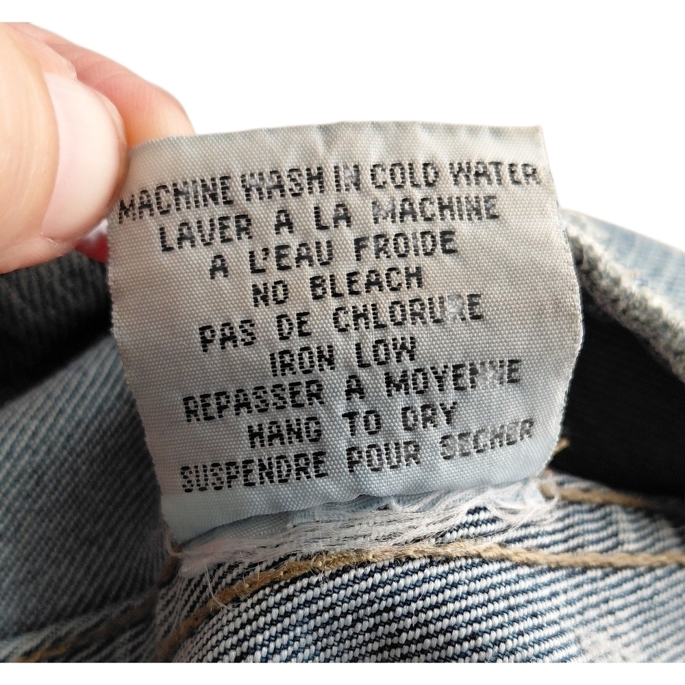 Costa Blanca Classic Blue Denim Crop Jacket - Picture 6 of 6